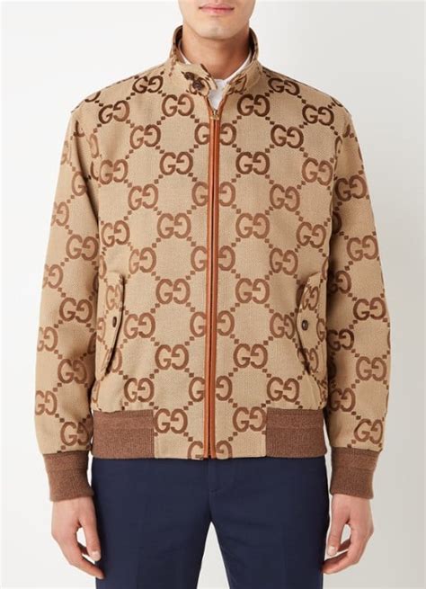 gucci leren jas heren